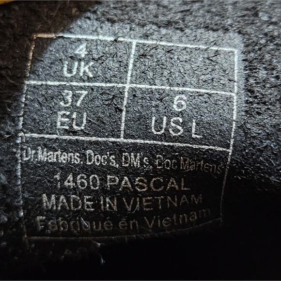 Dr Martens 1460 Pascal Mystic Floral Lace Up Leather Boots Women‎ Size 6 NEW - Picture 3 of 6